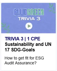Blue Green 1 CPE | Part 3 Sustainability and 17 UN SDG-Goals